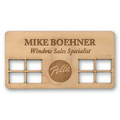 Custom Shape Goodkind Campfire Wood Badge Personalized (1-5 sq inches)